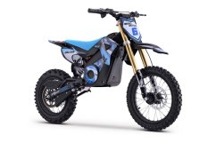 Elektrický Motocross pro děti a teenagery Beneo Motors Falcon modrý - 1600W