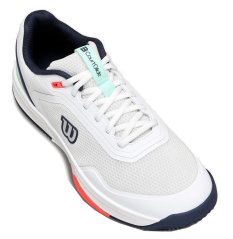 Wilson Courtglide white / bay / fiery coral