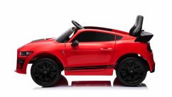 Beneo Elektrické autíčko Ford Shelby Mustang GT 500 Cobra, červené, 2,4 GHz diaľkové ovládanie, USB Vstup, LED Svetlá, 2 x 30W motor, ORIGINÁL licencia