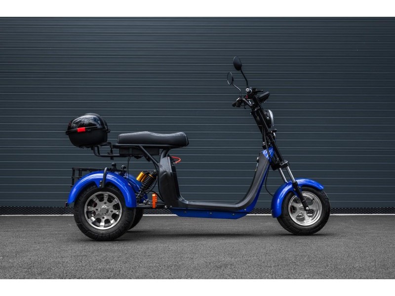 Elektrická tříkolka Leramotors Scooters C5 2000W modrá