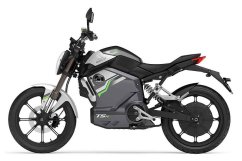 Elektrický motocykl Super Soco TSX dual battery šedý