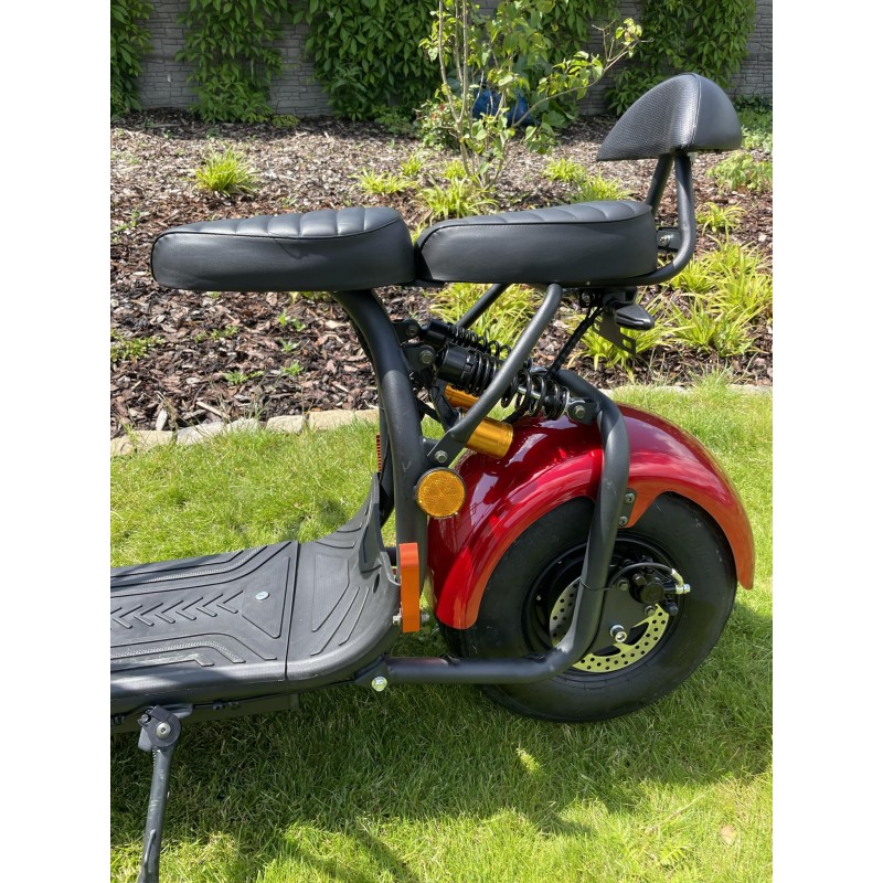 Elektrická kolobežka Lera Scooters C1+ 1500W červená