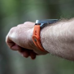 Suunto 24mm Athletic 7 Silicone Strap Granite Orange Size S+M