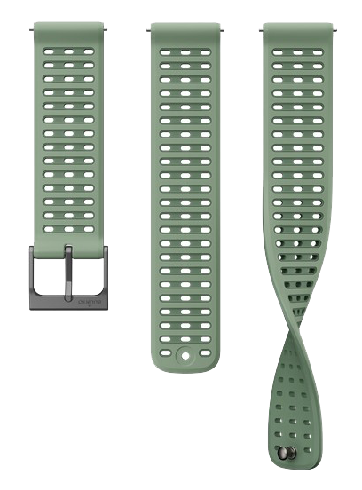 Suunto 22mm Athletic 9 Silicone Strap Pine Green S+M