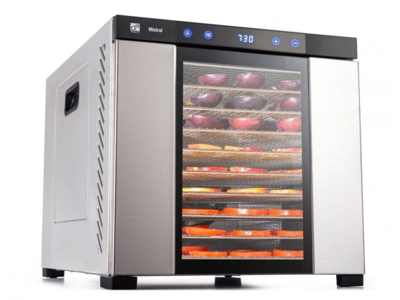 Sušička ovoce G21 Mistral, nerezová ocel