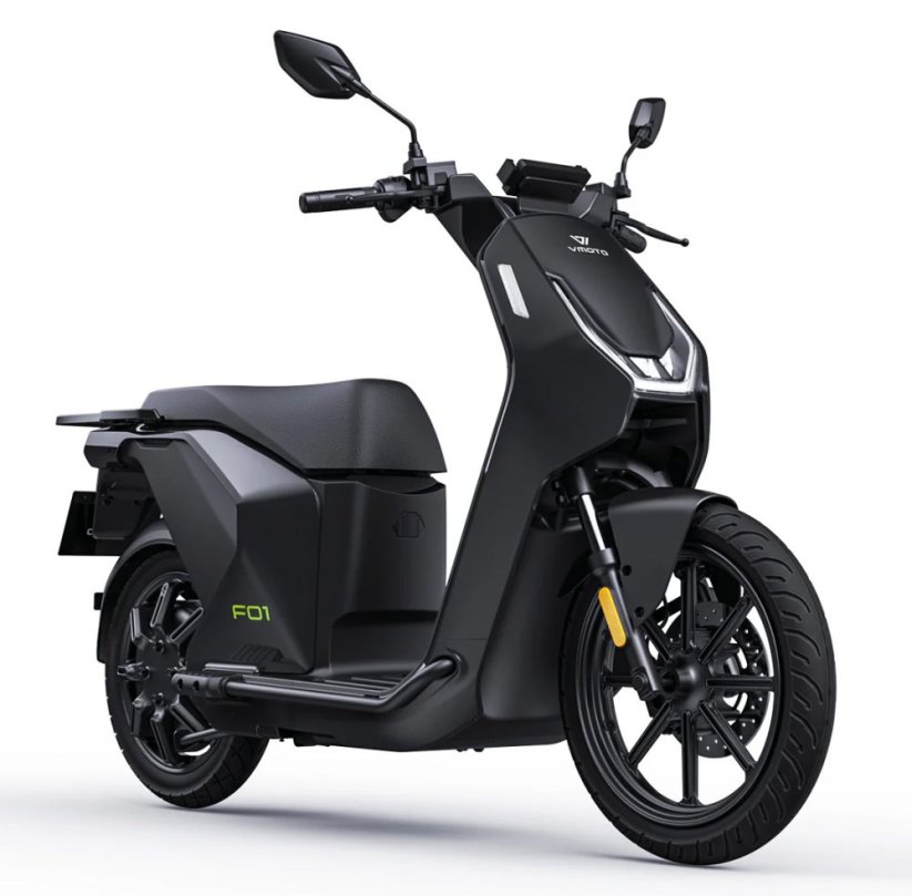 Motocykel Super Soco F01 čierny