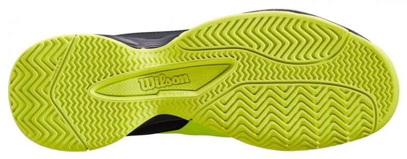 Juniorská tenisová obuv Wilson Rush Pro Jr L safety yellow / black / white - Velikost obuvi: 36