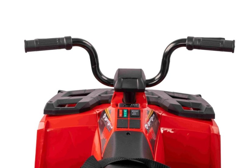 Elektrická čtyřkolka Beneo Arctic Cat 12V se zadním pohonem, červená, LED světla, lithiová baterie, 2 x 25W motor, originální licence