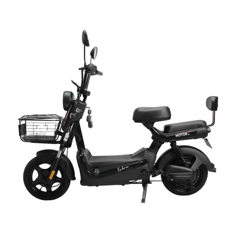 Elektroskúter RACCEWAY® KOBRA-SG-G60 240W 12Ah, čierny