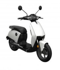 Motocykel Super Soco CUX biely