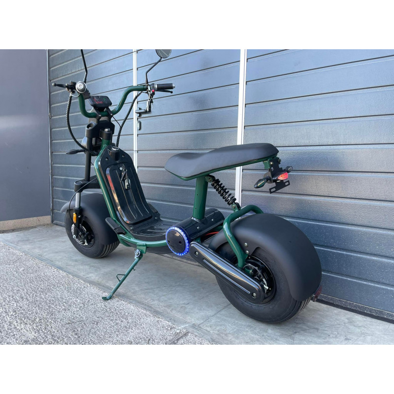 Elektrická koloběžka Lera Scooters C6 2000W zelená