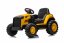 Beneo Licencovaný elektrický Bagr Caterpillar, Jednomístný, žlutý, USB vstupem na MP3 Přehrávači, Zadním pohonem s 2 x 30W Motory a Lithiovou baterií