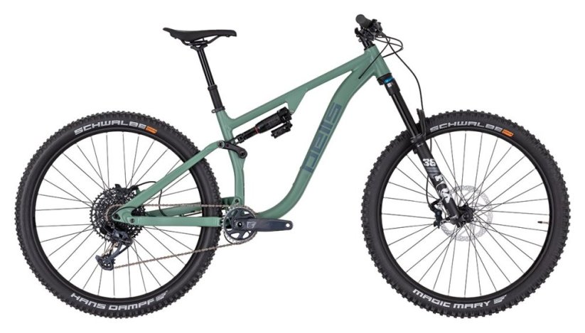 Horský bicykel Pells Tarpan AM 1 2024 moss green