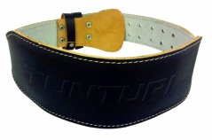 Opasok koženy čierny 120 cm Tunturi
