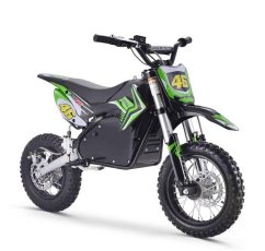 Motocykel Eco Pitbike E-46 48V 1200W 15AH LI - 14/12 zelená