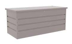 Záhradný box G21 Denver 770 L, šedý plechový