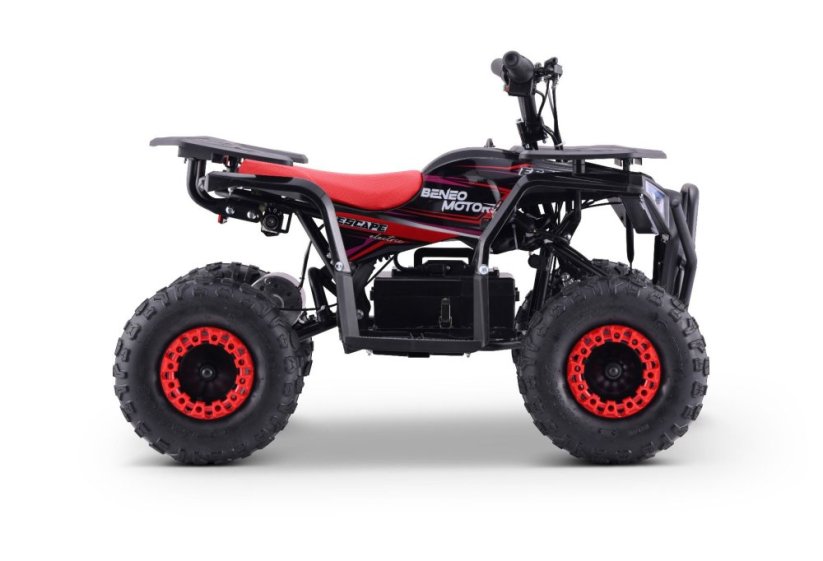 Elektrická čtyřkolka pro děti Beneo Motors ESCAPE-Electric červená - 800W