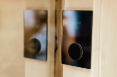 Ovládací panel HUUM s aplikací WIFI - sklo