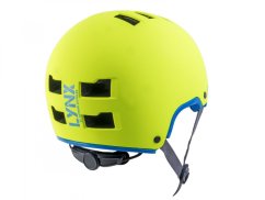 PRILBA LYNX X9 192 NEÓN ŽLTÁ/MODRÁ