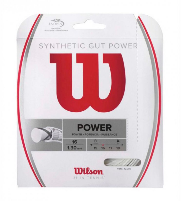 Wilson SYNTHETIC GUT POWER 12,2m 1,30mm