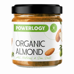 Powerlogy Organic Almond Butter 330 g