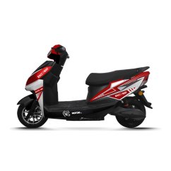 Elektrický skútr RACCEWAY® CITY 45, s technickým průkazem, červený