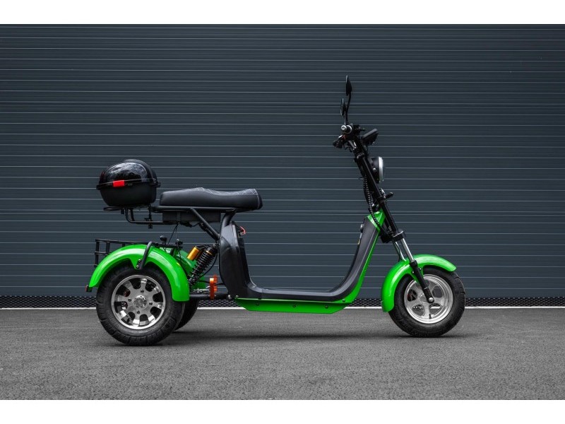 Elektrická tříkolka Leramotors Scooters C5 2000W zelená
