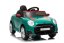 Beneo Elektrické auto BMW Mini Cooper 12V, zelené, USB vstup s Bluetooth připojením na MP3 přehrávač, 2,4GHz dálkové ovládání, 2 x 25W motor, lithiová baterie, LED světla, ORIGINÁLNÍ licence