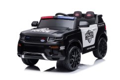 Eljet Detské elektrické auto polícia SUV čierna, Li-Ion