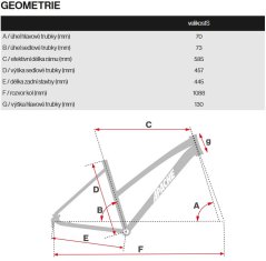 Krosový bicykel Apache Matta A1 - dámské, black 2022