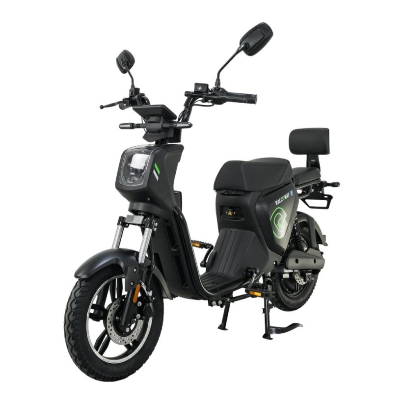 Elektroskúter RACCEWAY® PAREZ 25, bez VP, bez batérie, čierny