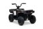 Elektrická čtyřkolka Beneo Arctic Cat 12V se zadním pohonem, černá, LED světla, lithiová baterie, 2 x 25W motor, originální licence