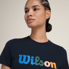 Wilson W Heritage Tee navy