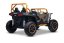 Elektrická buggy Arctic CAT XXL 4x4 24V, šedá, dvoumístná, měkká EVA kola, výkonné motory, lithiová baterie, MP3 přehrávač s Bluetooth, odpružená zadní náprava, koženková sedadla, originální licence