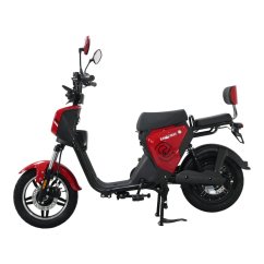 Elektrický skútr RACCEWAY® PAREZ 40, s VP, bez baterie, červený