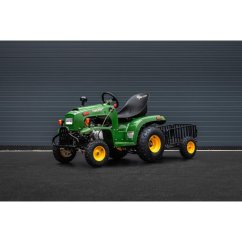Detský zahradný Traktor Leramotors 110cc s vozíkom