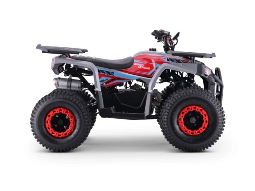 Benzínová štvorkolka pre deti Beneo Motors WARRIOR červená - 125cm3