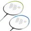 Sada rakiet na badminton Wish Steeltec 416K, zeleno/modrá