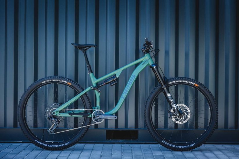 Horský bicykel Pells Tarpan AM 1 2024 moss green