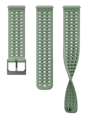 Suunto 22mm Athletic 9 Silicone Strap Pine Green S+M