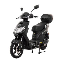 Elektroskúter RACCEWAY® E-FICHTL®, čierny-lesklý, bez batérie