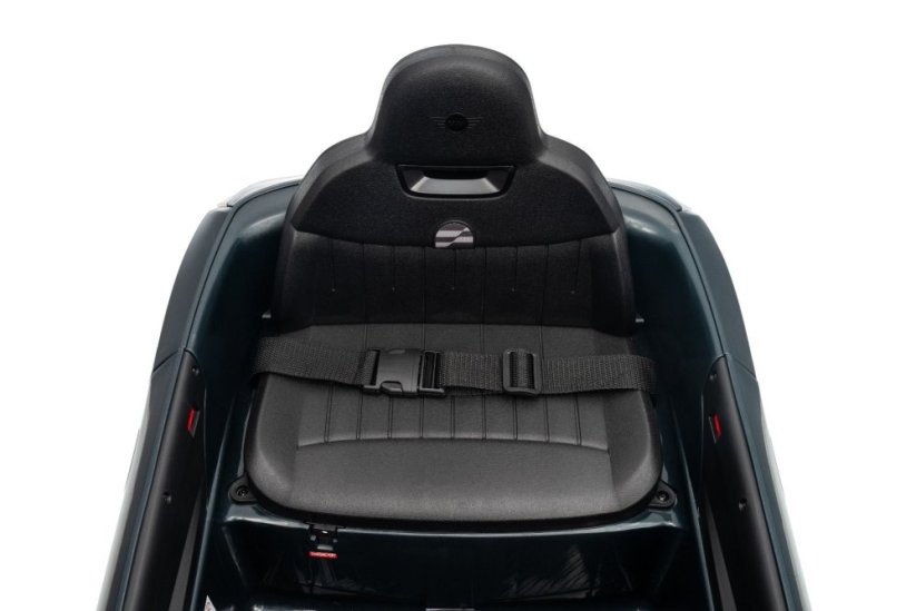 Beneo Elektrické autíčko BMW Mini Cooper 12V, biele, USB Vstup s Bluetooth pripojením na MP3 Prehrávači, 2,4 GHz diaľkové ovládanie, 2 x 25W Motor, Lítiová batéria, LED svetlá, ORIGINAL licencia