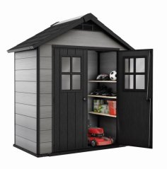 Zahradní domek Keter Oakland 754 šedý 246956