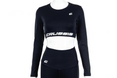 Dámsky Crop  Top dlouhý rukáv Crussis black
