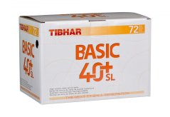 Loptičky Tibhar Basic 40+ SL, x72