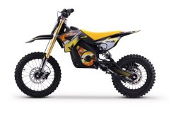 Elektrický Motocross pro děti a teenagery Beneo Motors Falcon žlutý - 1600W