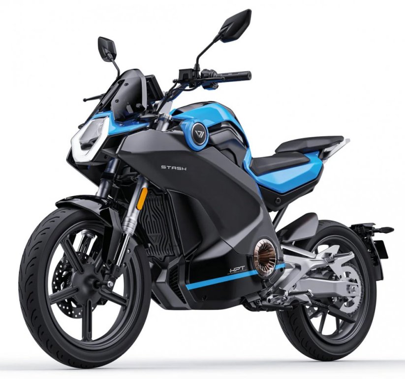 Elektrický motocykel Super Soco Stash modrá