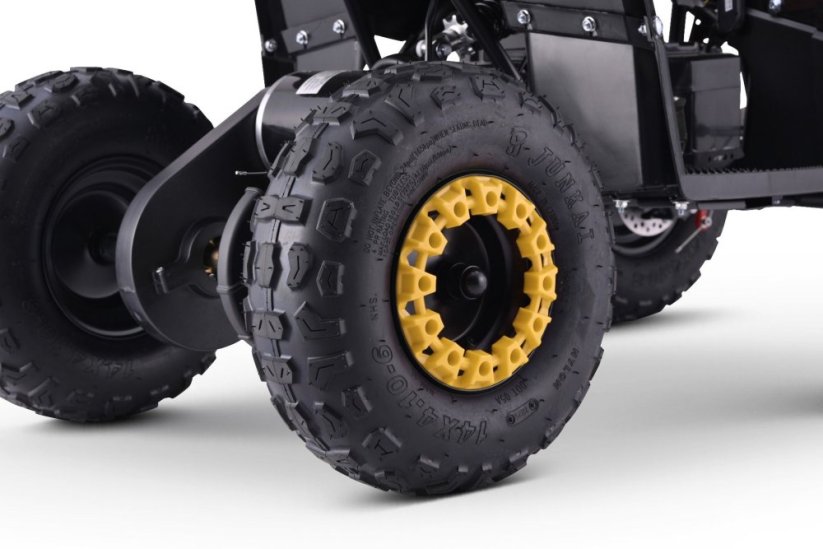 Elektrická čtyřkolka pro děti Beneo Motors ESCAPE-Electric žlutá - 800W