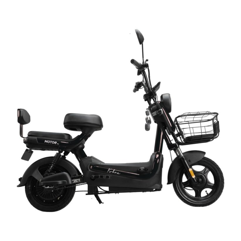 Elektroskúter RACCEWAY® KOBRA-SG-G60 240W 12Ah, čierny