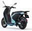 Motocykel Super Soco F01 svetlomodrý